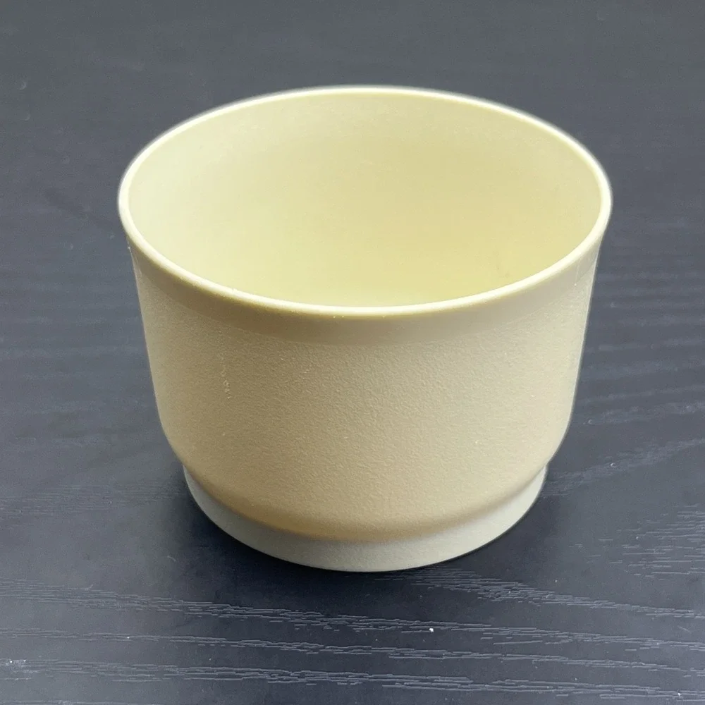 VTG Tupperware 1229-14 Tan‎ Storage Container No Lid Kitchen Canister